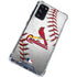MLB St. Louis Cardinals Game Ball Galaxy S20 FE Clear Case
